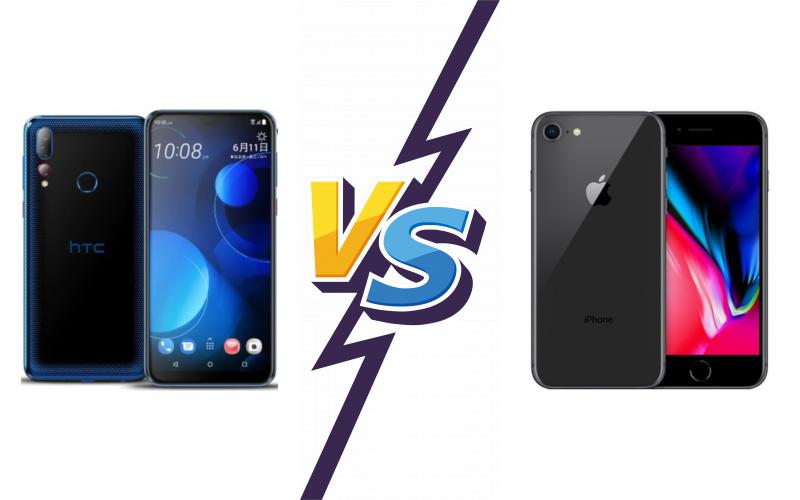 compare HTC Desire 19+ vs Apple iPhone 8 compare HTC Desire 19+ vs Apple iPhone 8