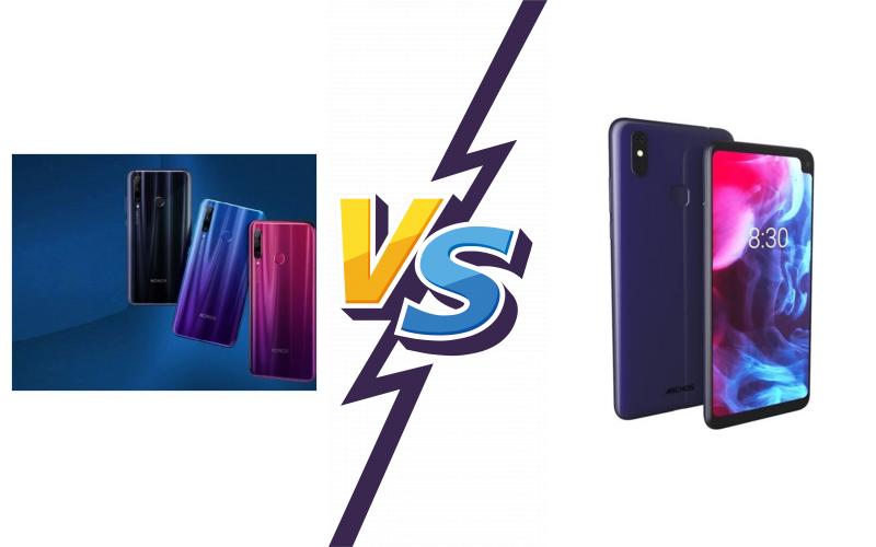 compare Honor 20i vs Archos Oxygen 68XL