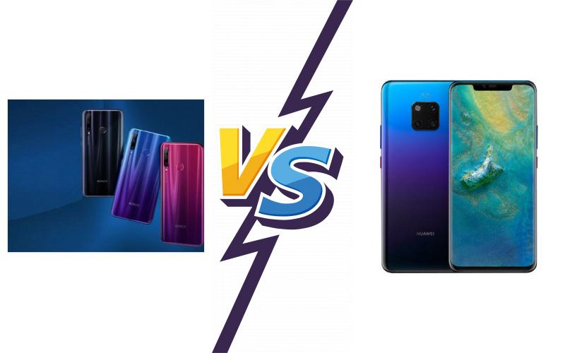 compare Honor 20i vs Huawei Mate 20 Pro