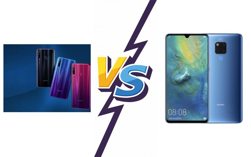 compare Honor 20i vs Huawei Mate 20 X