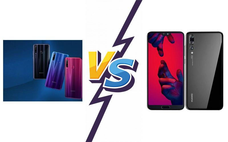 compare Honor 20i vs Huawei P20 Pro