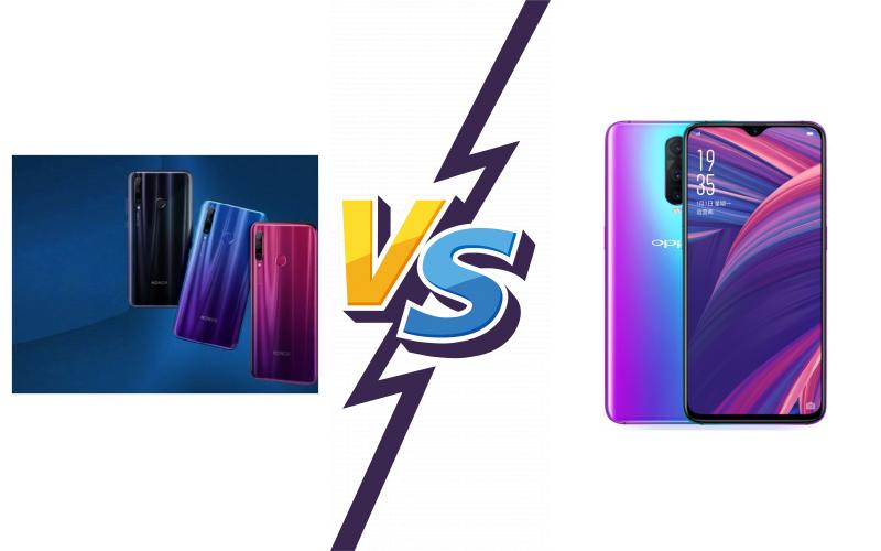 compare Honor 20i vs Oppo RX17 Pro