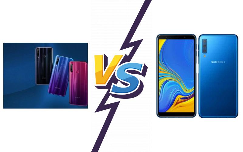 compare Honor 20i vs Samsung Galaxy A7 (2018)