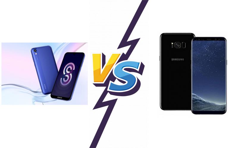 compare Honor 8S vs Samsung Galaxy S8+