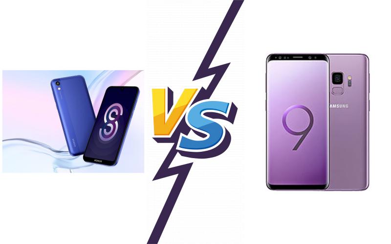 compare Honor 8S vs Samsung Galaxy S9 Active