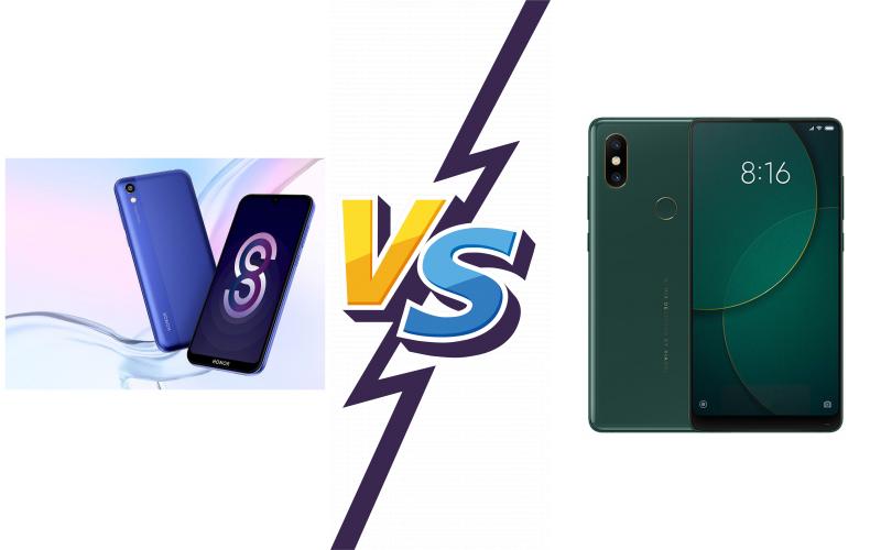 compare Honor 8S vs Xiaomi Mi Mix 2S compare Honor 8S vs Xiaomi Mi Mix 2S