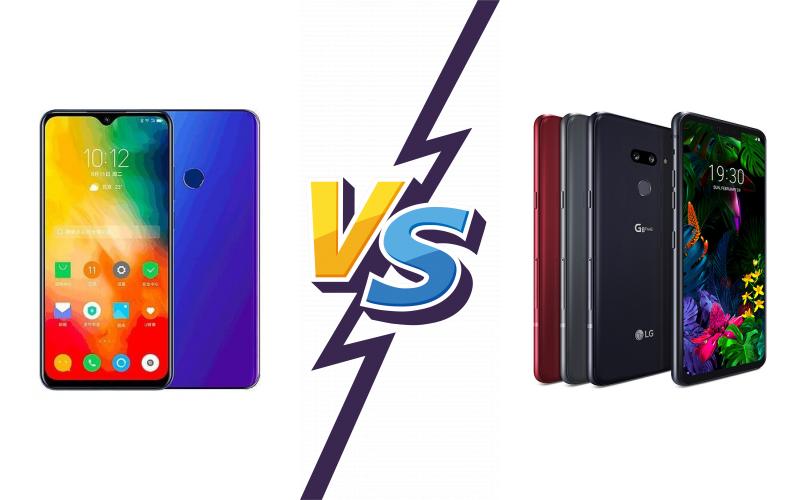 compare Lenovo K6 Enjoy vs LG G8s ThinQ