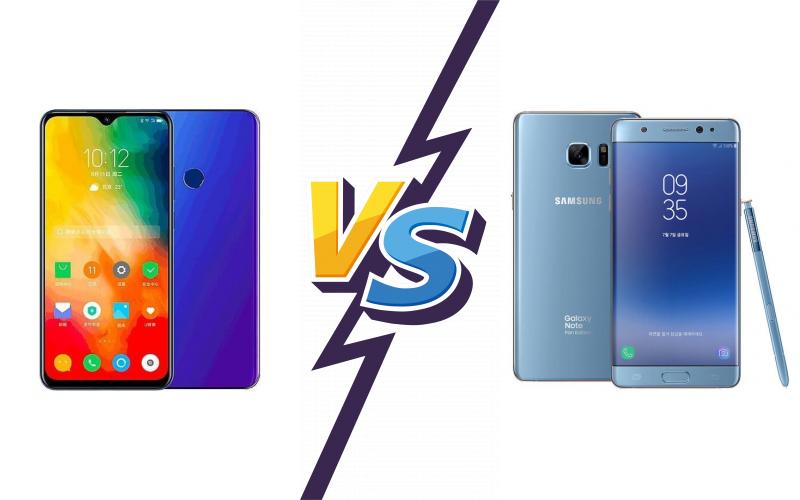 compare Lenovo K6 Enjoy vs Samsung Galaxy Note FE