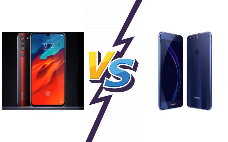 compare Lenovo Z6 Pro vs Honor 8C