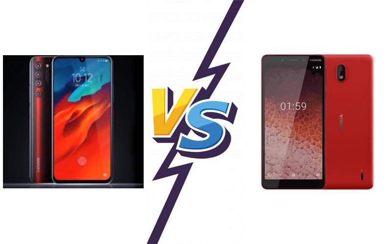 compare Lenovo Z6 Pro vs Nokia 1 Plus