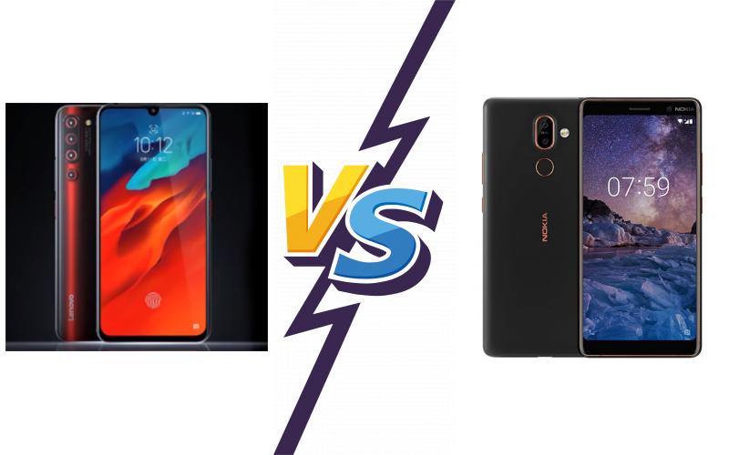 compare Lenovo Z6 Pro vs Nokia 7 plus