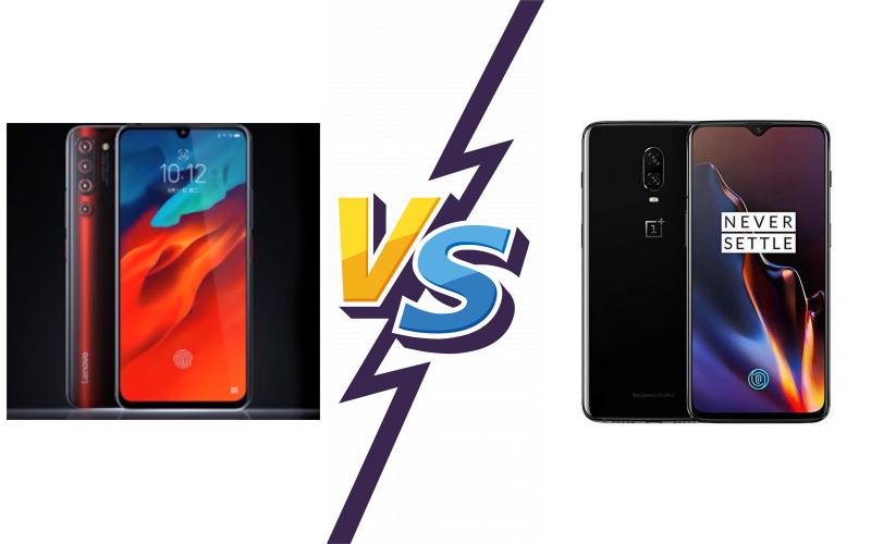 compare Lenovo Z6 Pro vs OnePlus 6T