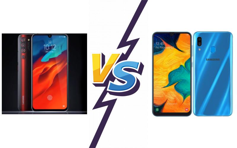 compare Lenovo Z6 Pro vs Samsung Galaxy A30