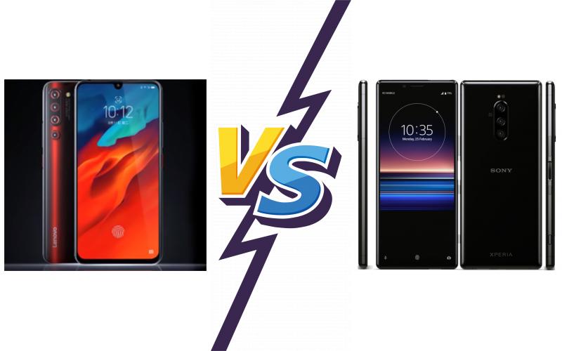 compare Lenovo Z6 Pro vs Sony Xperia 1