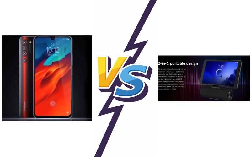 compare Lenovo Z6 Pro vs alcatel 3T 10