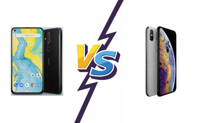 compare Nokia X71 vs Apple iPhone XS Max