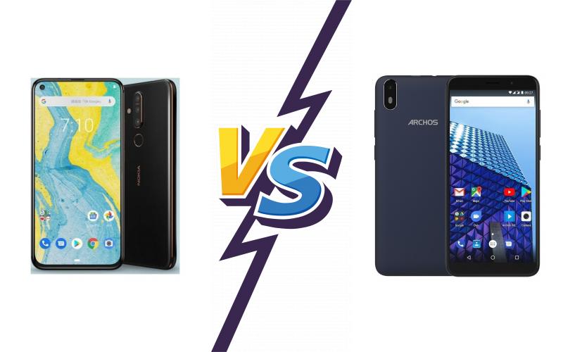 compare Nokia X71 vs Archos Oxygen 57