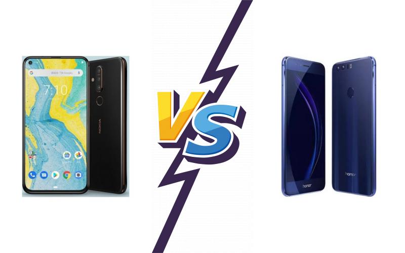 compare Nokia X71 vs Honor 8C