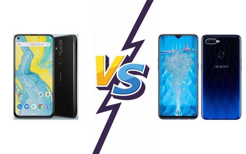 compare Nokia X71 vs Oppo F9 (F9 Pro)