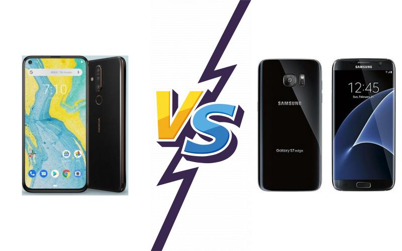 compare Nokia X71 vs Samsung Galaxy S7 edge