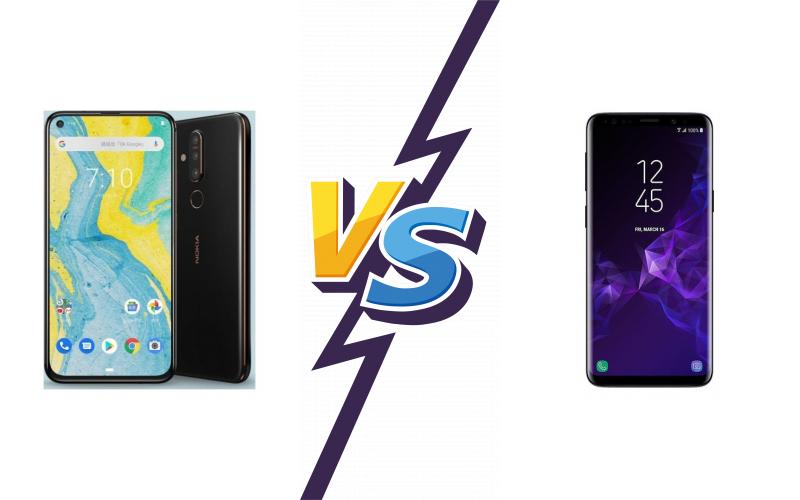 compare Nokia X71 vs Samsung Galaxy S9+