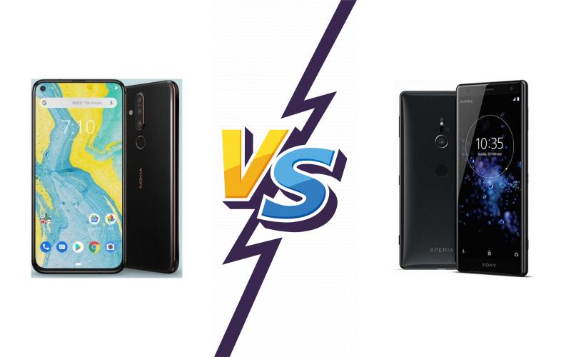 compare Nokia X71 vs Sony Xperia XZ2