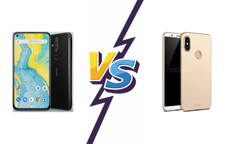 compare Nokia X71 vs Xiaomi Mi A2 (Mi 6X)