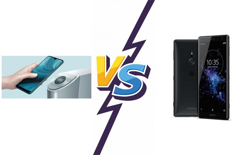 compare Oppo A7n vs Sony Xperia XZ2