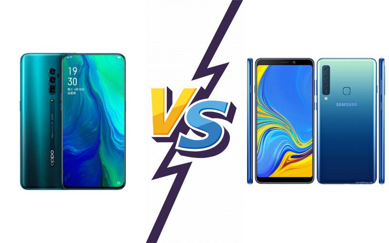 compare Oppo Reno 10x zoom vs Samsung Galaxy A9 (2018)