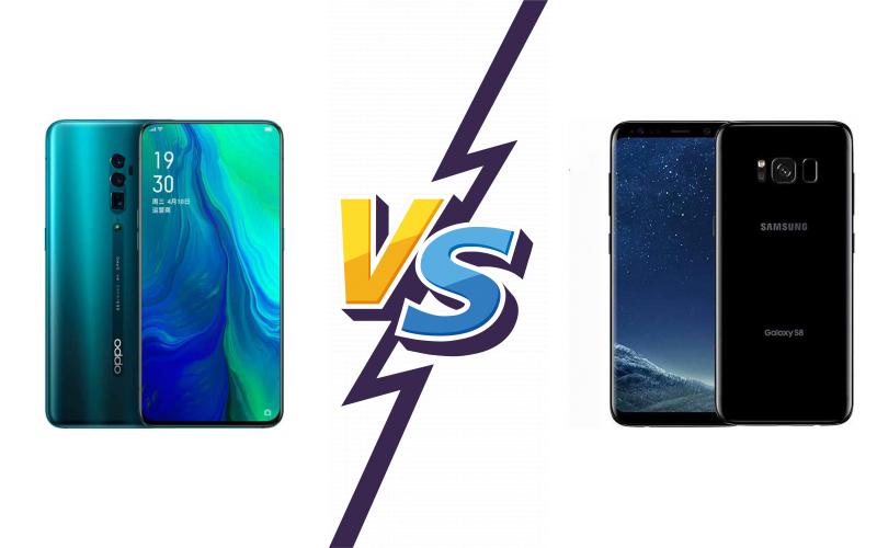 compare Oppo Reno 10x zoom vs Samsung Galaxy S8