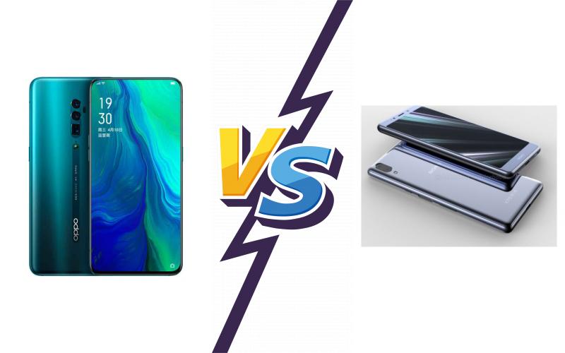 compare Oppo Reno 10x zoom vs Sony Xperia L3