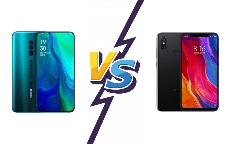 compare Oppo Reno 10x zoom vs Xiaomi Mi 9 Explore