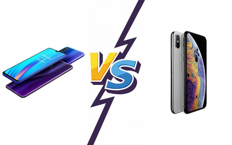 compare Realme 3 Pro vs Apple iPhone XS Max