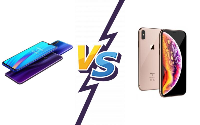 compare Realme 3 Pro vs Apple iPhone XS