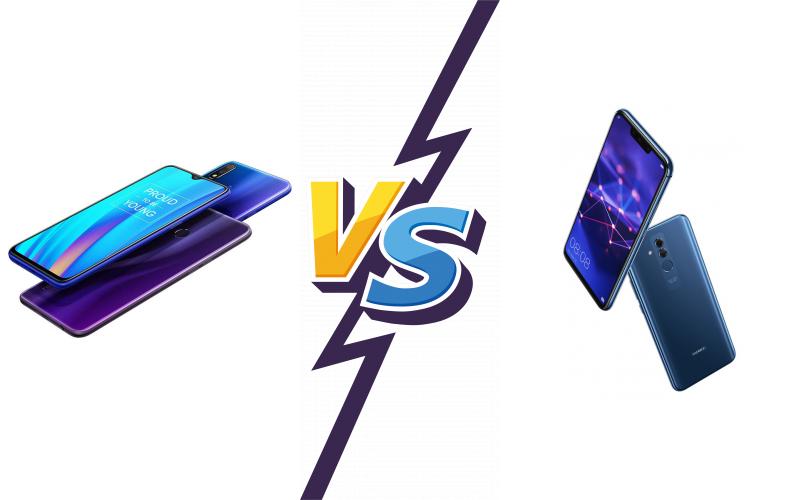 compare Realme 3 Pro vs Huawei Mate 20 lite