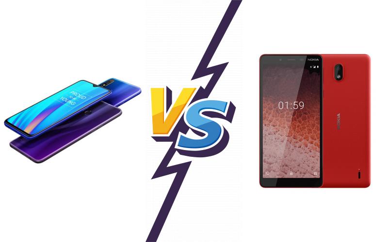 compare Realme 3 Pro vs Nokia 1 Plus