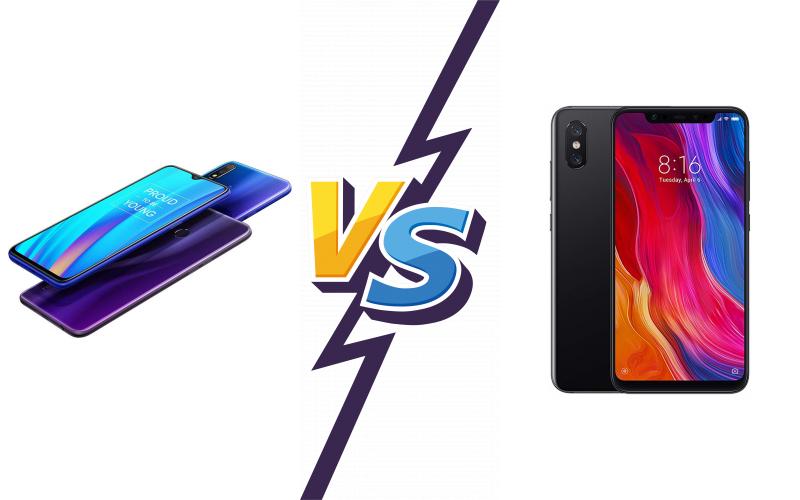 compare Realme 3 Pro vs Xiaomi Mi 8