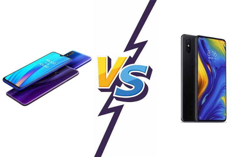 compare Realme 3 Pro vs Xiaomi Mi Mix 3