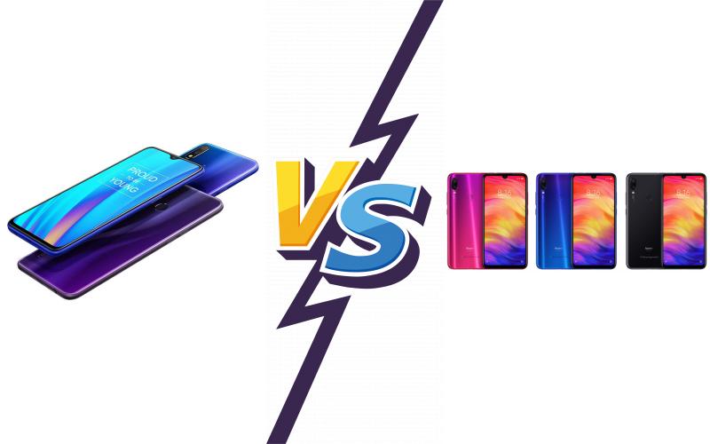 compare Realme 3 Pro vs Xiaomi Redmi Note 7 Pro