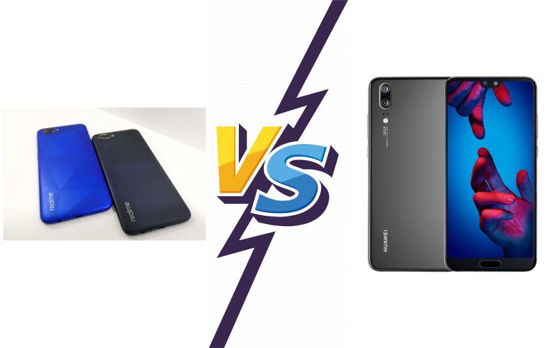 compare Realme C2 vs Huawei P20