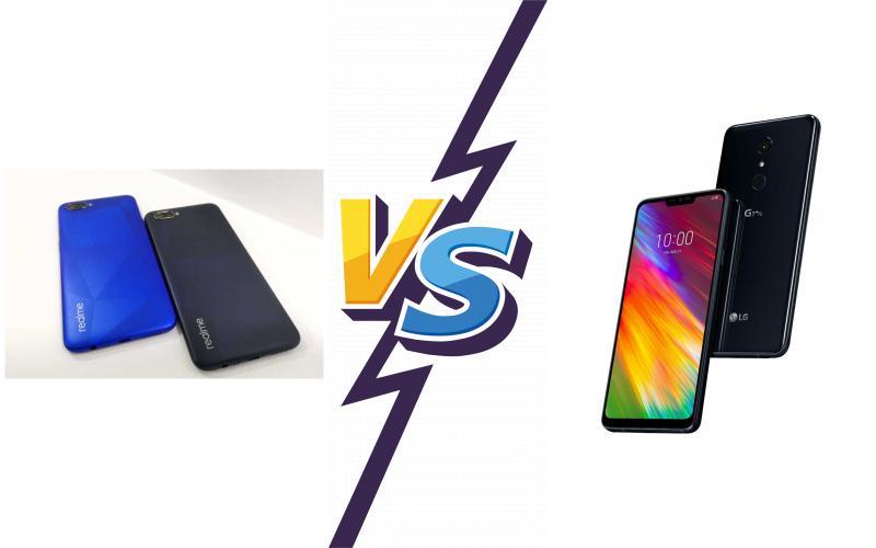 compare Realme C2 vs LG G7 Fit