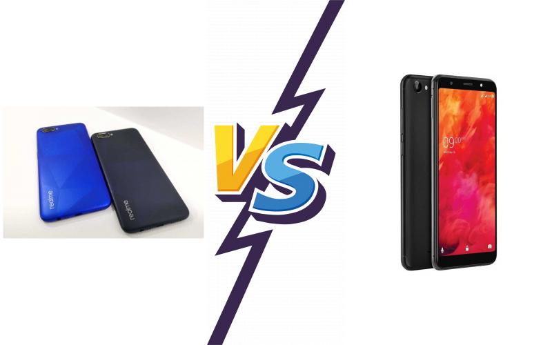 compare Realme C2 vs Lava Z81