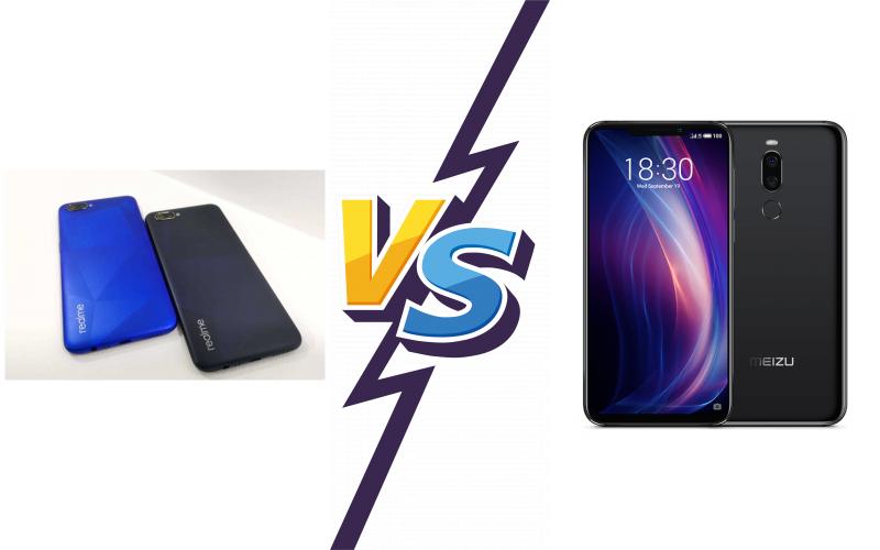 compare Realme C2 vs Meizu X8