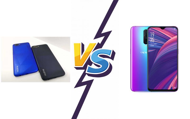 compare Realme C2 vs Oppo RX17 Pro