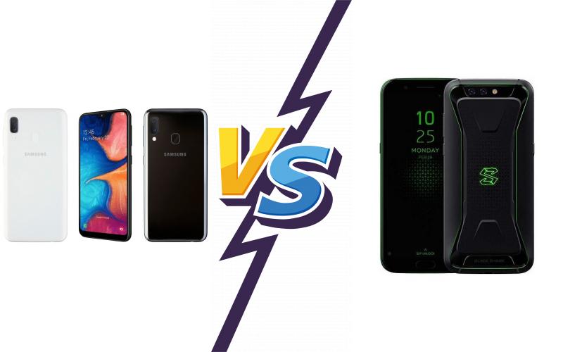 compare Samsung Galaxy A20e vs Xiaomi Black Shark compare Samsung Galaxy A20e vs Xiaomi Black Shark