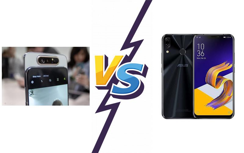 compare Samsung Galaxy A80 vs Asus Zenfone 5z ZS620KL