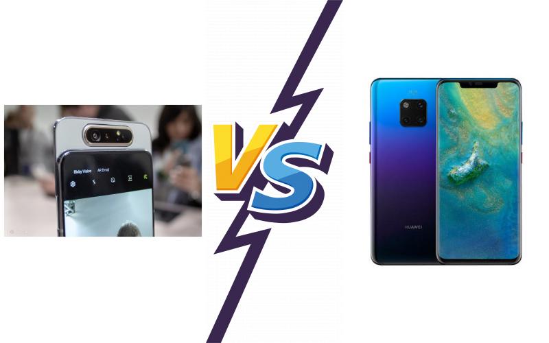 compare Samsung Galaxy A80 vs Huawei Mate 20 Pro