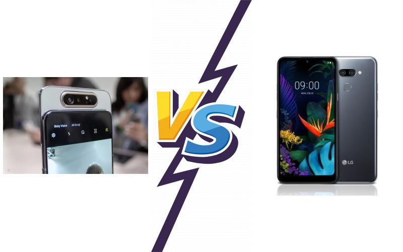 compare Samsung Galaxy A80 vs LG K50