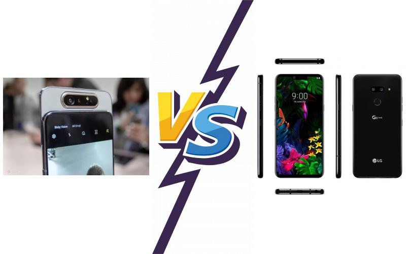 compare Samsung Galaxy A80 vs LG Q60