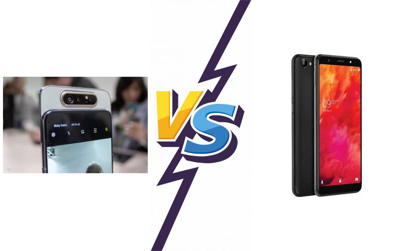 compare Samsung Galaxy A80 vs Lava Z81